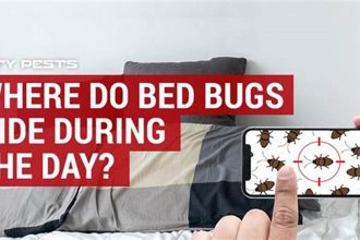 A Guide to Where Bed Bugs Hiding Spots Lurk During the Day